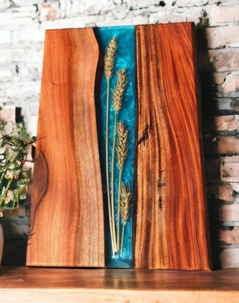 HANDCRAFTED RUSTIC TIMBER RESIN BOARDS