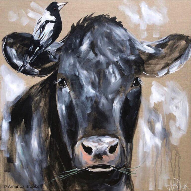Angus & Magpie Coaster - Artist Lab – Forum4 Collections
