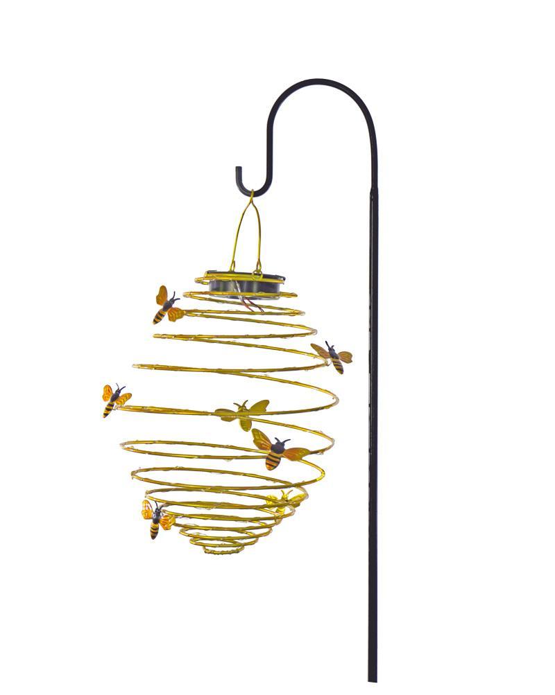 SOLAR BEEHIVE GARDEN STAKE