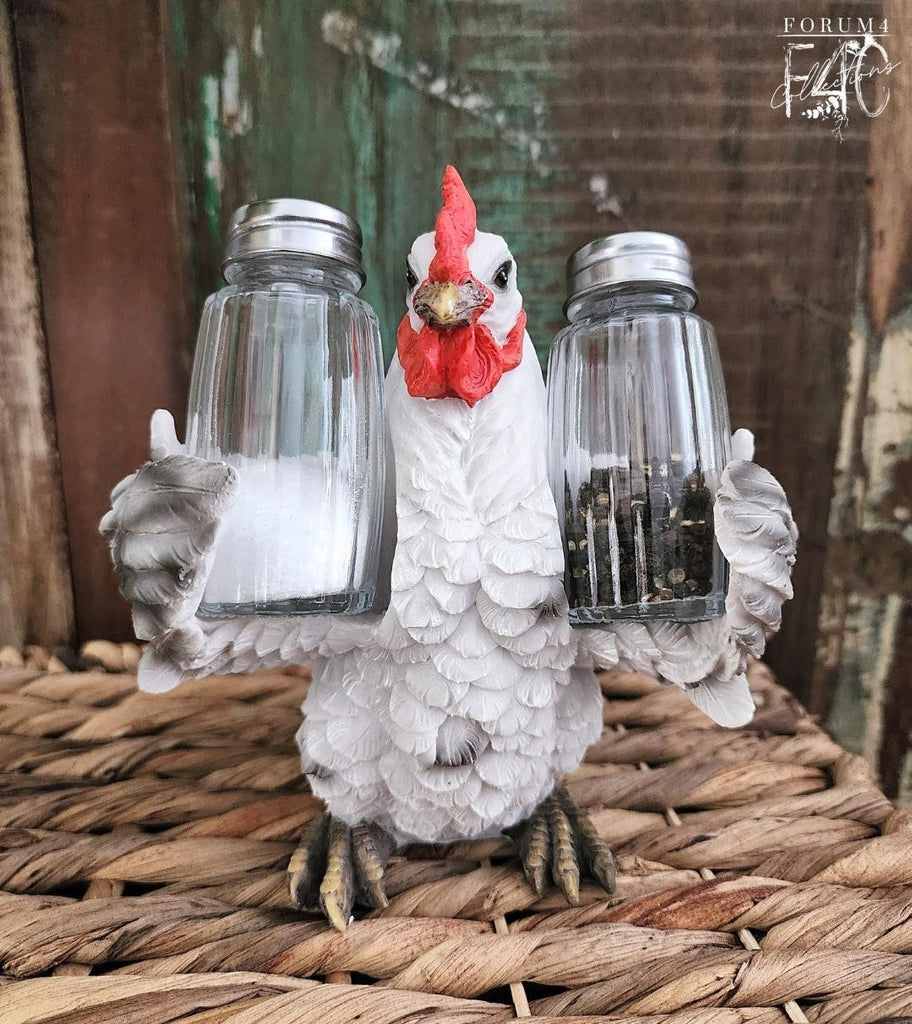 LIKE A BOSS - CHOOK SALT & PEPPER SHAKERS