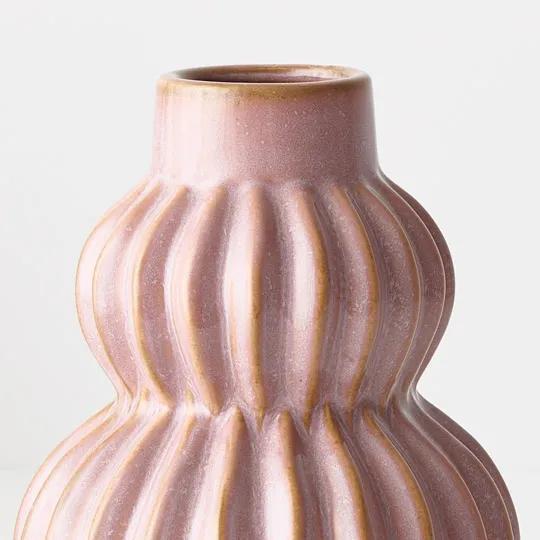 PINK GLAZED LULU VASE