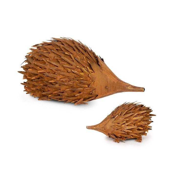 RUSTY METAL ECHIDNA MUM & BABY