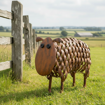 METAL RUSTY GARDEN SHEEP – Forum4 Collections