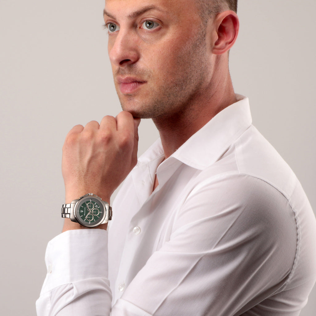 Maserati Chronograph Watches Maserati Successo 44mm Stainless Steel Chronograph Watch Maserati Successo 44mm Stainless Steel Chronograph Watch Brand