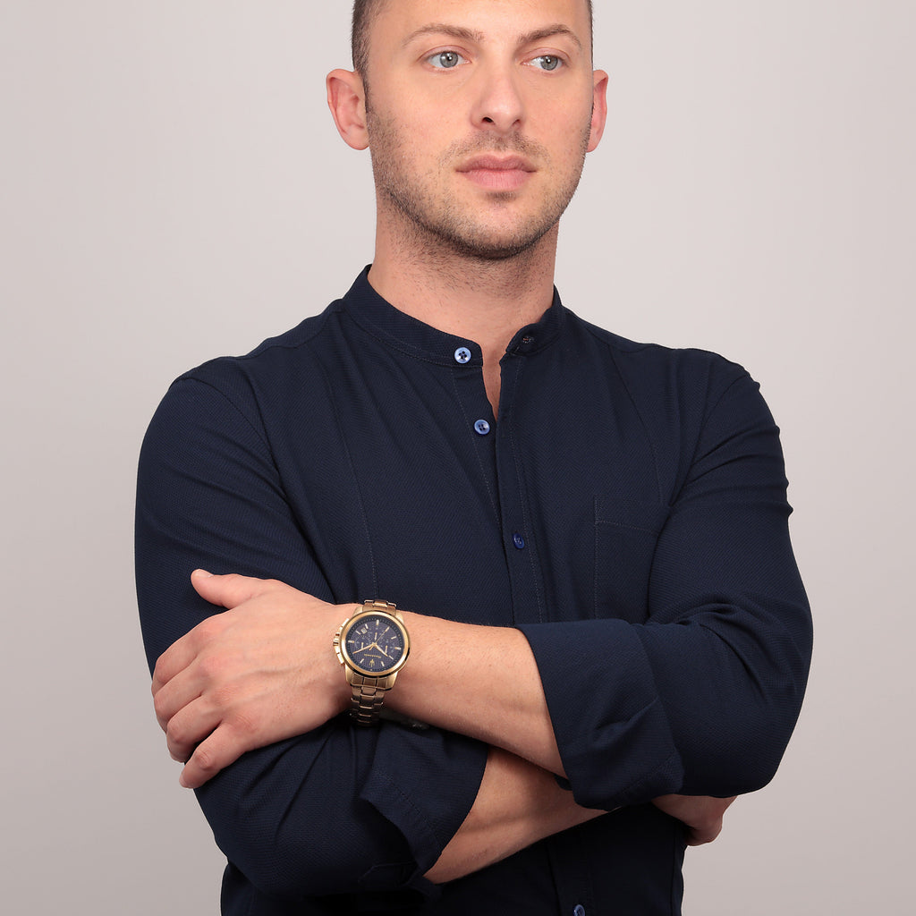 Maserati Chronograph Watches Maserati Successo 44mm Yellow Gold Chronograph Maserati Successo 44mm Yellow Gold Chronograph Brand