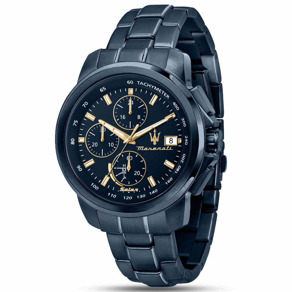 Maserati Chronograph Watches Maserati Successo Solar 44mm Chronograph Watch Maserati Successo Solar 44mm Chronograph Watch Brand
