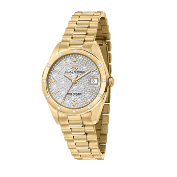 Chiara Ferragni Watch Chiara Ferragni Everyday Gold Glitter Watch Brand
