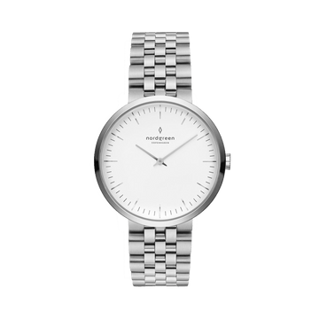 Nordgreen Watch Nordgreen Infinity 32mm Women's Silver Dress Watch Brand