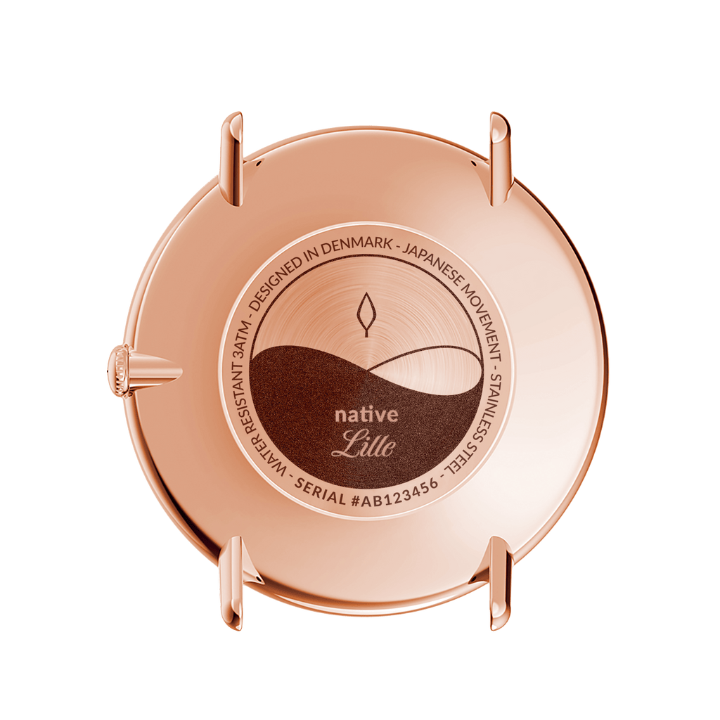 Nordgreen Watch Nordgreen Women's Native 28mm Women's Rose Gold Dress Watch Brand